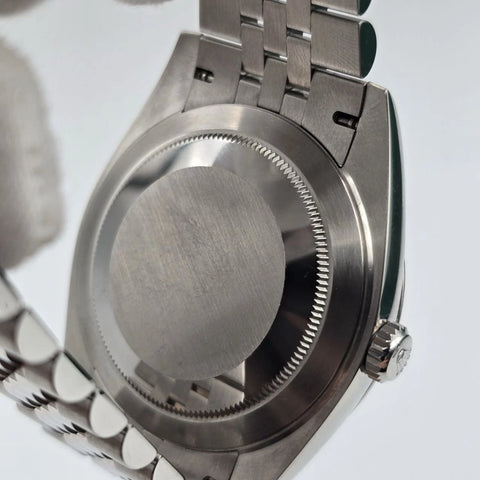 2023 PAPERS Rolex Datejust 41mm Steel Jubilee Gray Wimbledon Dial 126334 BOX