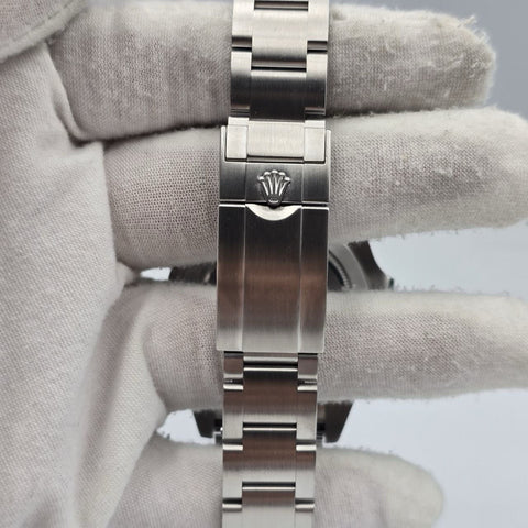 PAPERS 2019 Rolex Explorer II Black Orange Steel 42mm Watch 216570 BOX