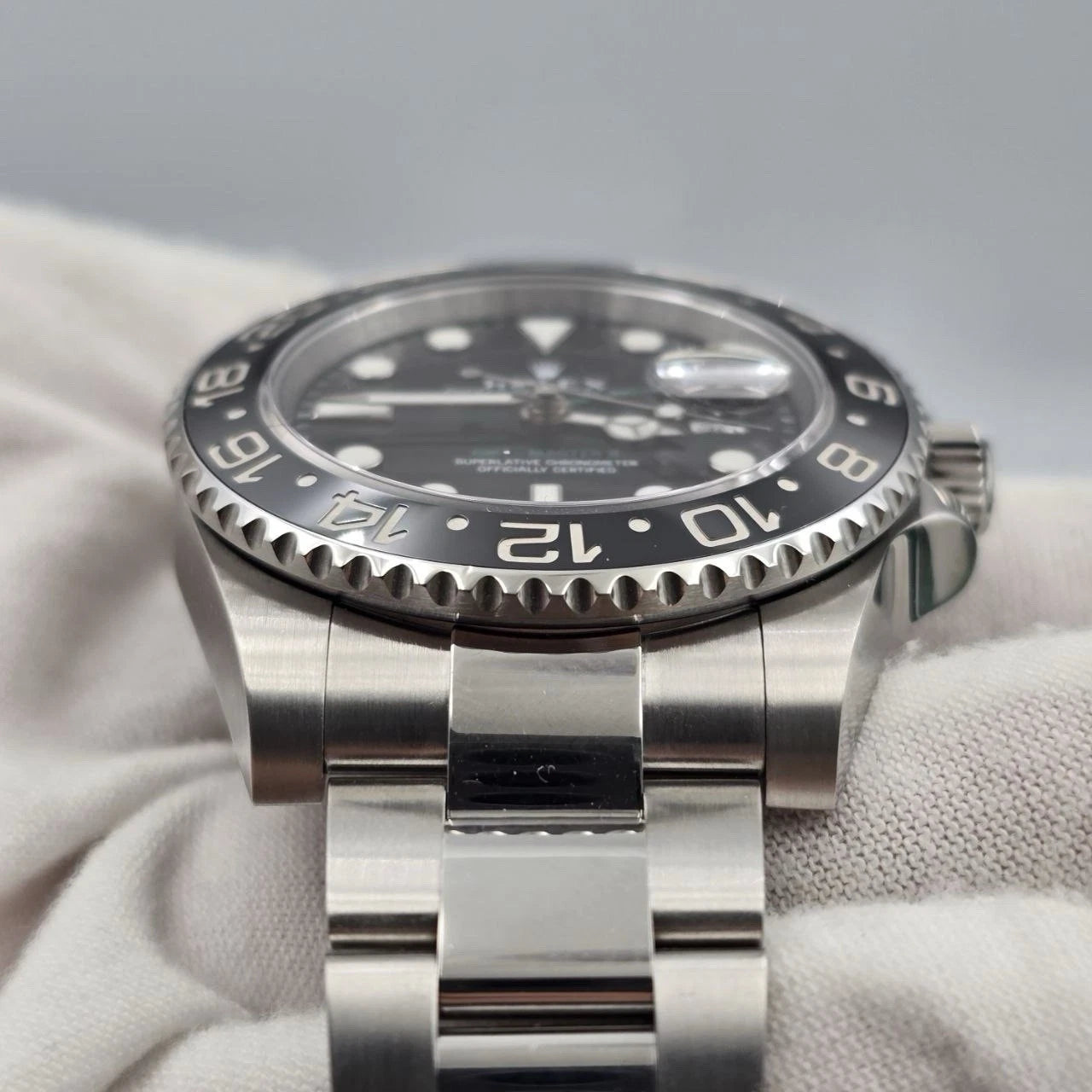 2013 PAPERS Rolex GMT Master II 116710LN Steel Ceramic "Green Arrow" 40mm BOX