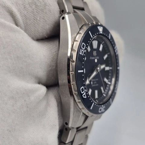 2026 PAPERS Grand Seiko Evolution 9 Blue SLGB023 Diver 40.8mm Titanium Watch BOX