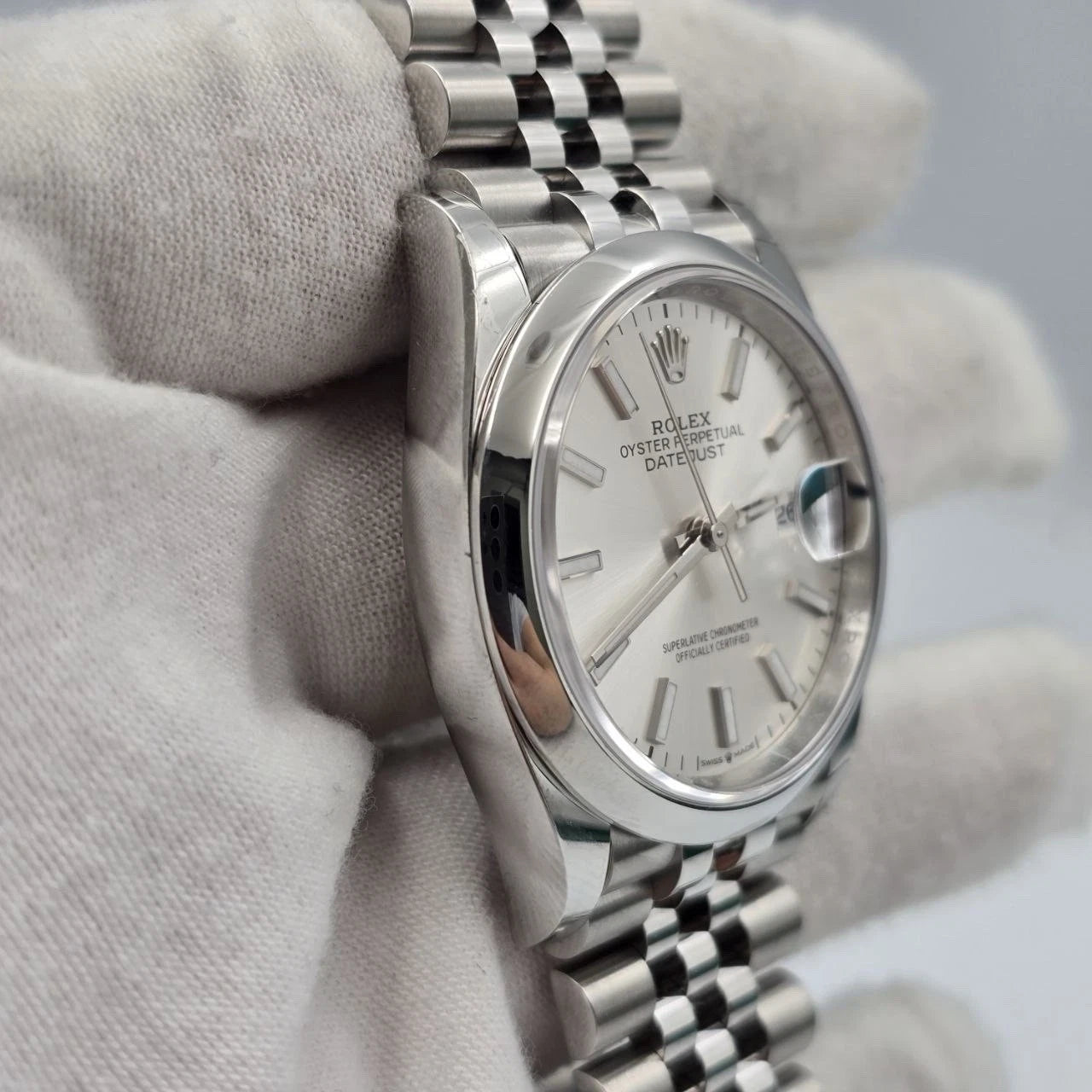 NEW 2026 Rolex Datejust Silver Dial Stainless Steel Jubilee 36mm 126200