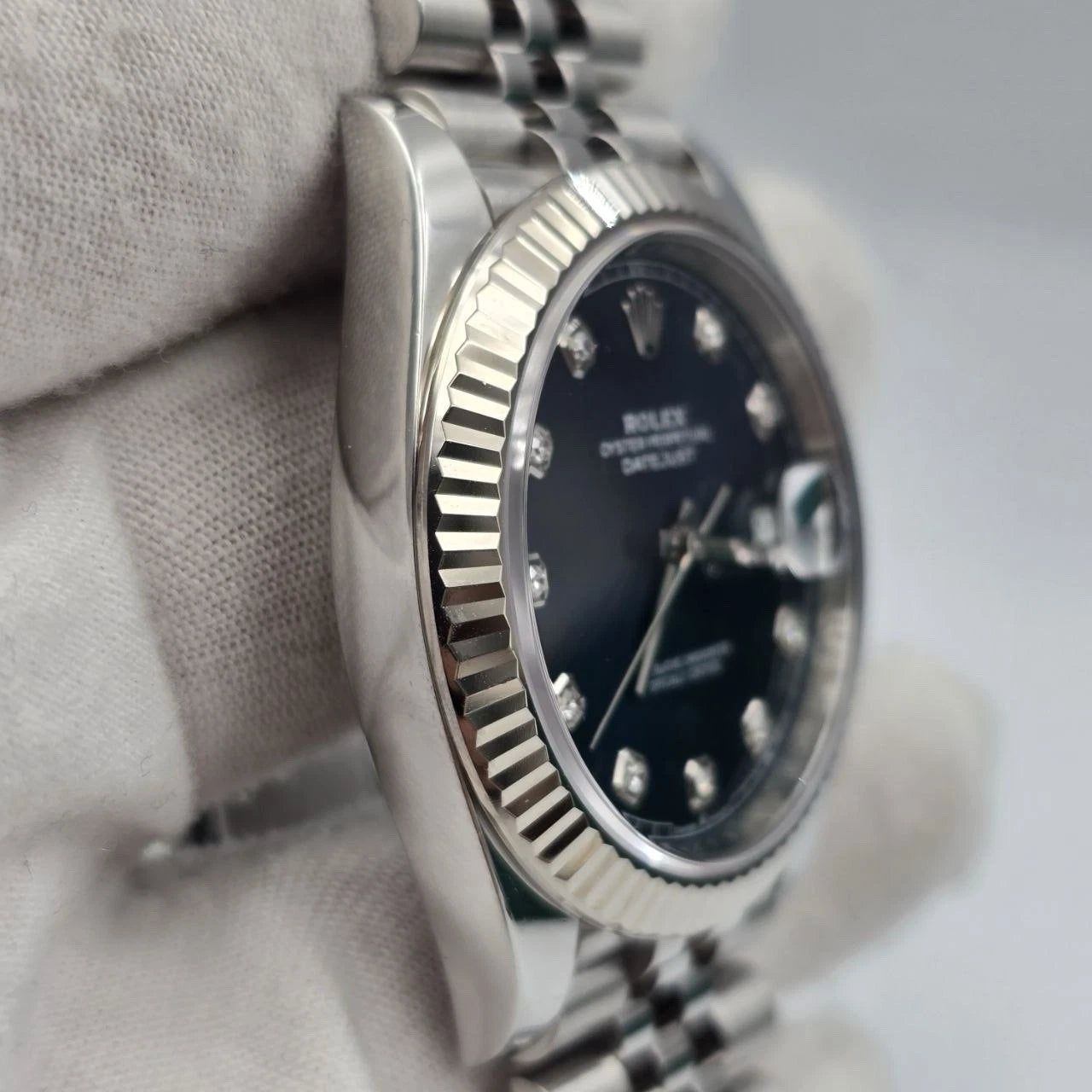 Rolex Datejust 41mm 126334 Blue Diamond Dial