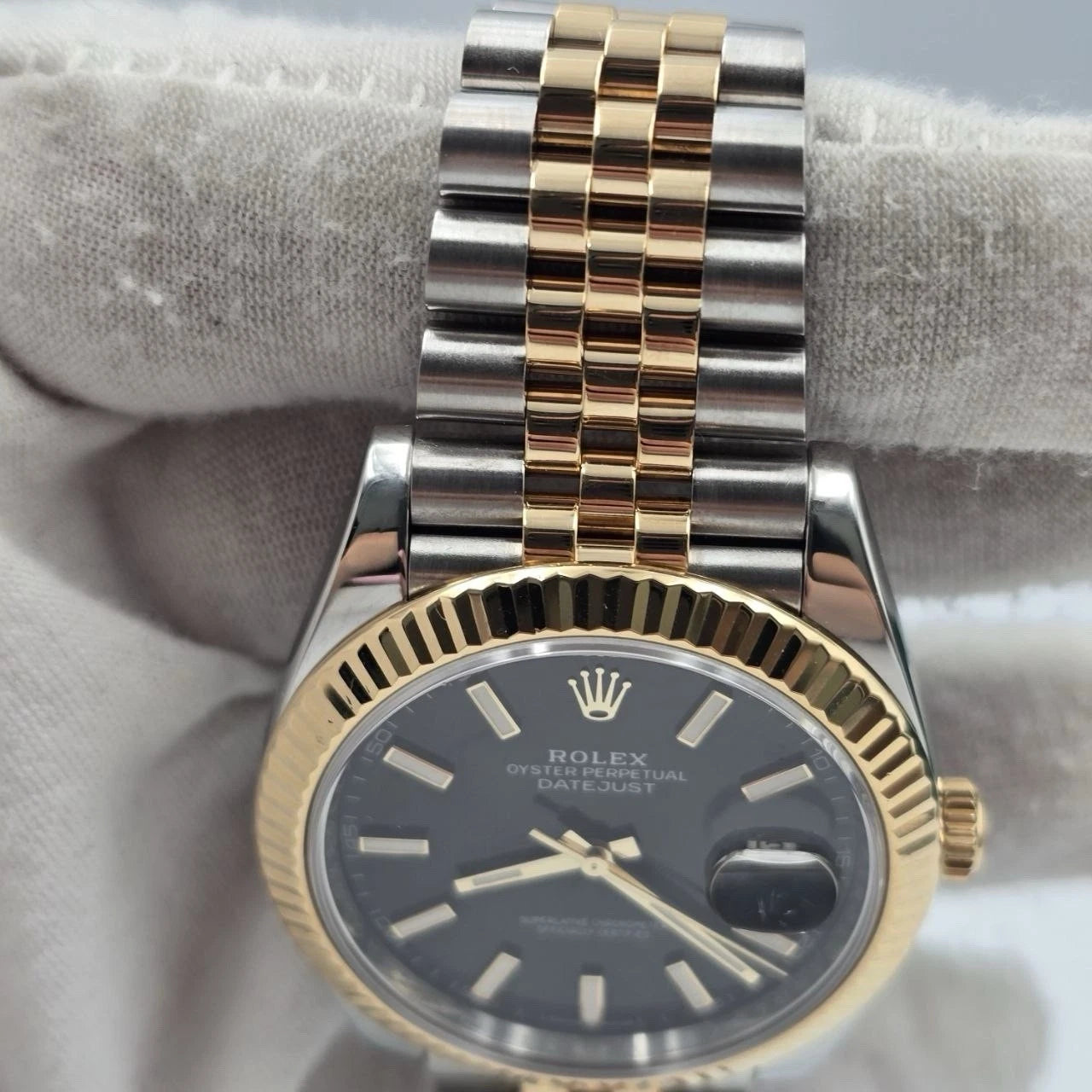 Rolex Datejust 126333 Two Tone Black Dial