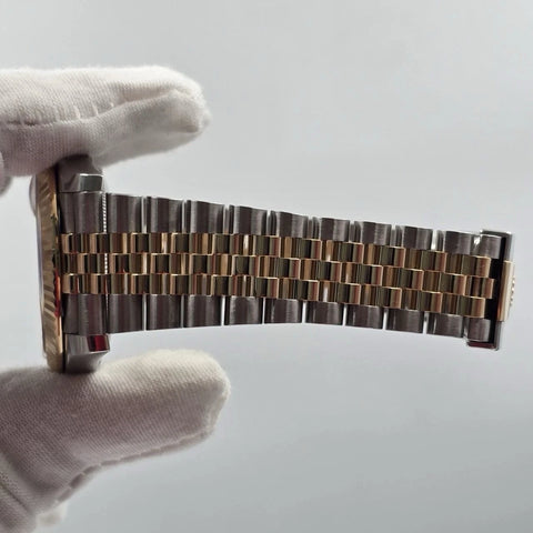 PAPERS 2024 Rolex Datejust 41mm Two Tone Wimbledon Dial Jubilee 126333 BOX