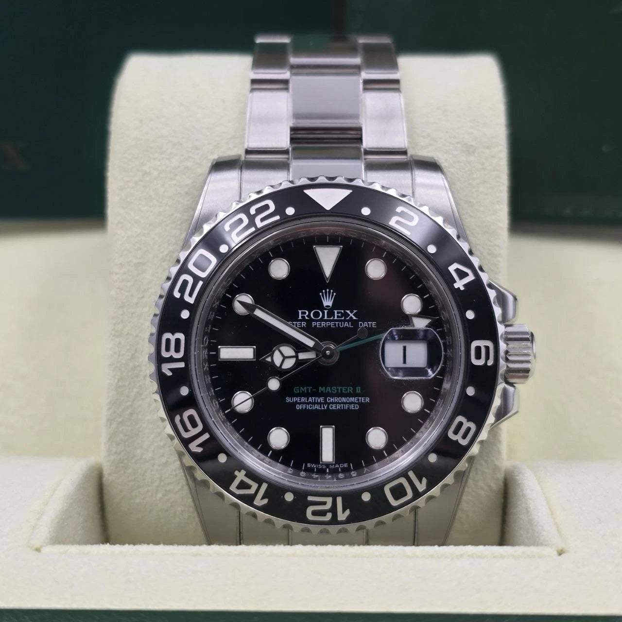 Rolex GMT-Master II Green Arrow 116710LN