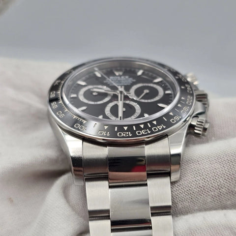 2024 PAPERS Rolex Cosmograph Daytona 40mm 126500LN Steel Black Dial BOX
