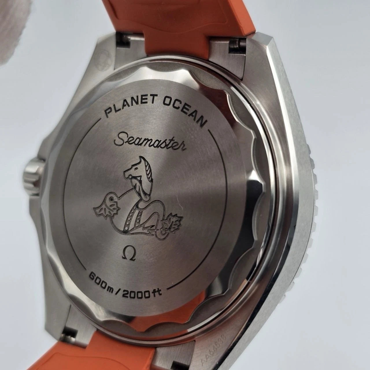 2025 Omega Seamaster Planet Ocean 600M Orange Watch 217.32.42.21.01.004
