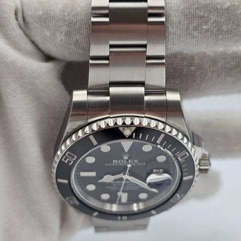 2019 PAPERS Rolex Submariner Date 116610LN Steel Black Ceramic 40mm Watch BOX