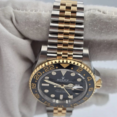 PAPERS 2025 Rolex GMT-Master II 40mm 126713GRNR Two-Tone Zombie Jubilee BOX