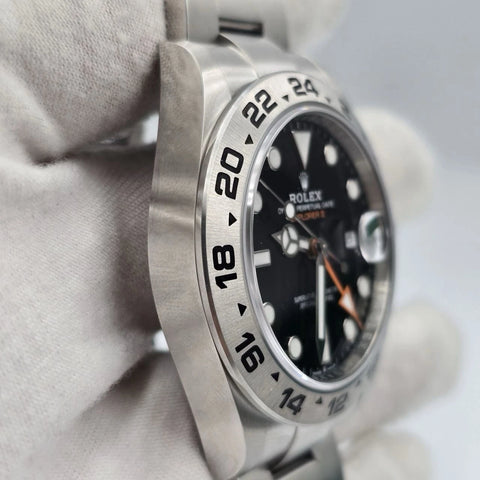 NEW 2021 Rolex Explorer II 42mm 226570 Stainless Steel Black Dial BOX