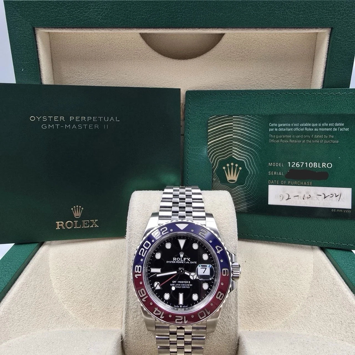 Rolex GMT-Master II 126710BLRO