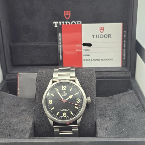 PAPERS 2018 Tudor Heritage Ranger 41mm Watch 79910 BOX