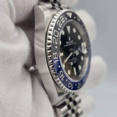 2020 PAPERS Rolex GMT-Master II 126710BLNR Batgirl Jubilee 40mm Watch BOX