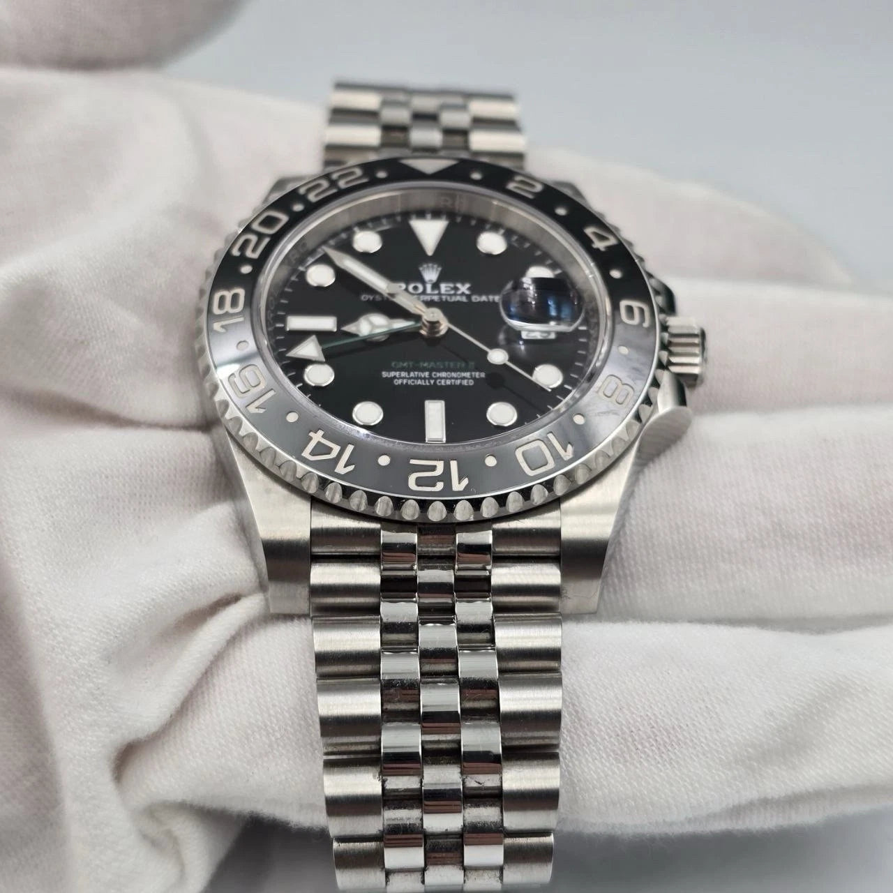 2026 PAPERS Rolex GMT-Master II “Bruce Wayne” 126710GRNR Steel Jubilee BOX