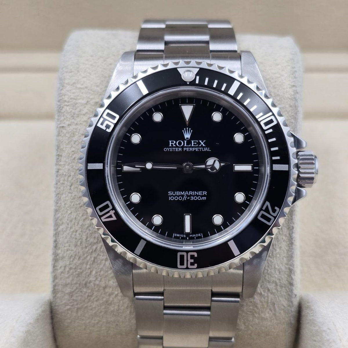 2007 Rolex Submariner No Date 14060M 2 Liner Black Dial Stainless Steel 40mm