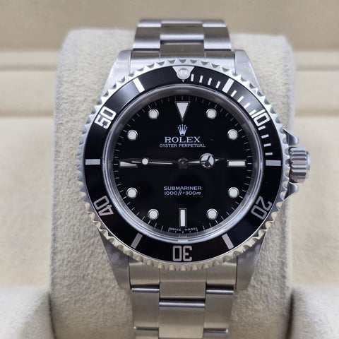 2007 Rolex Submariner No Date 14060M 2 Liner Black Dial Stainless Steel 40mm