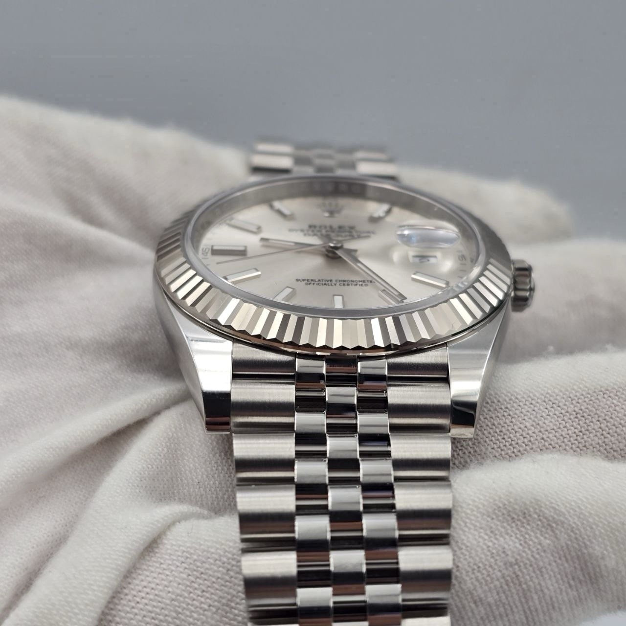 NEW 2026 Rolex Datejust 41mm Stainless Steel Jubilee Silver Dial 126334