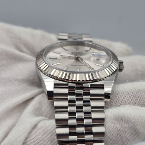NEW 2026 Rolex Datejust 41mm Stainless Steel Jubilee Silver Dial 126334