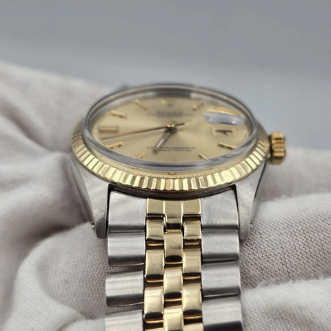 Rolex Datejust 1601 Two Tone Champagne Dial