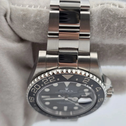 2013 PAPERS Rolex GMT Master II 116710LN Steel Ceramic "Green Arrow" 40mm BOX