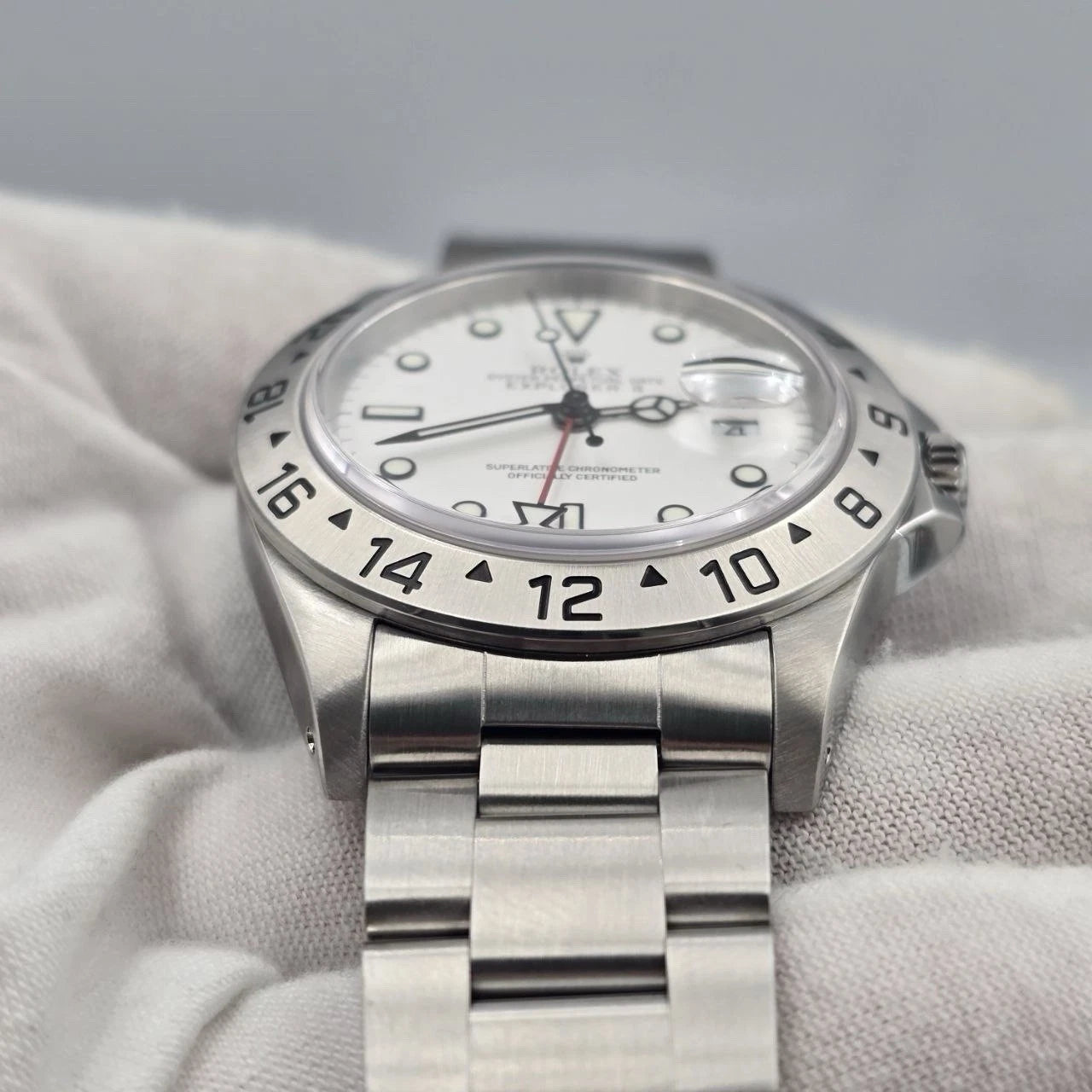 2026 RSC Rolex Explorer II Polar White Stainless Steel 40mm Watch 16570