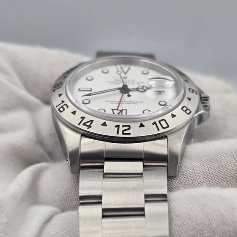 2026 RSC Rolex Explorer II Polar White Stainless Steel 40mm Watch 16570