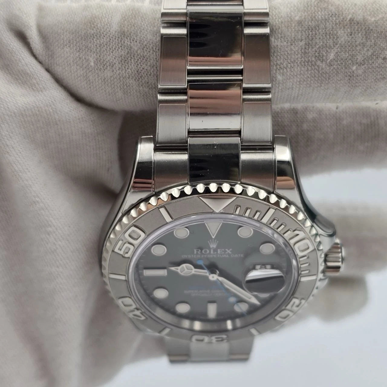 Rolex Yacht-Master 116622 Rhodium Steel Platinum 40mm
