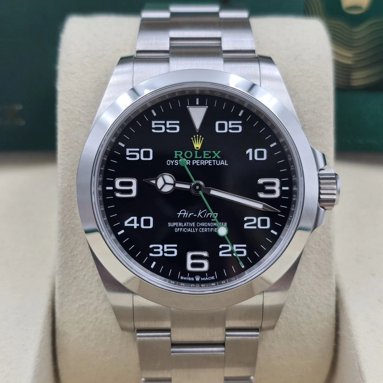 Rolex Air-King 40mm 126900 Stainless Steel Black Dial