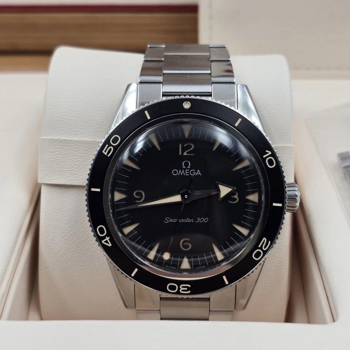 2026 PAPERS OMEGA Seamaster 300 Heritage 41mm 234.30.41.21.01.001 Black Dial BOX