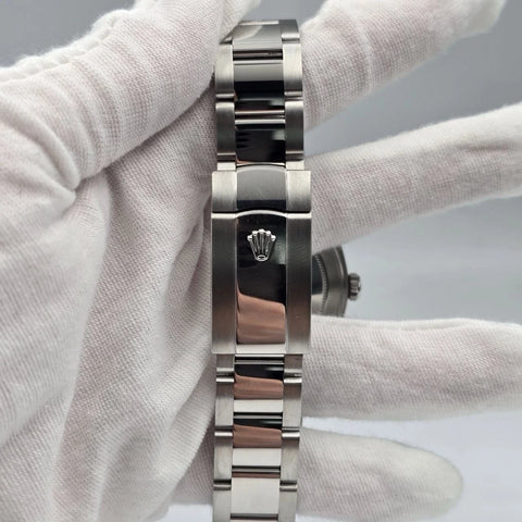 2023 PAPERS Rolex Datejust 41mm 126334 Oyster Rhodium Gray Diamond Dial BOX