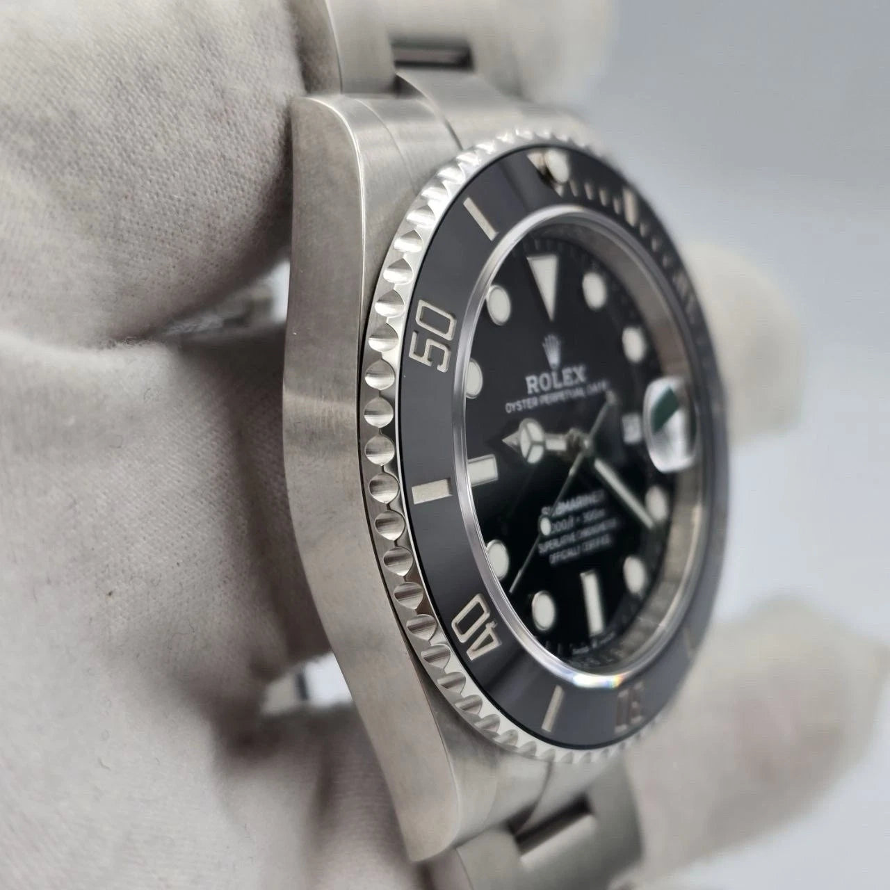 2022 PAPERS Rolex Submariner Date 41mm Black Ceramic 126610LN Watch BOX
