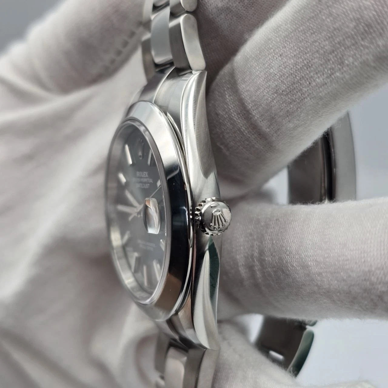 2022 PAPERS Rolex Datejust 41mm 126300 Mint Green Stick Dial Smooth Oyster BOX