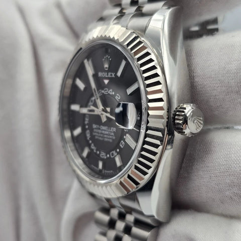 NEW 2026 Rolex Sky-Dweller 42mm Black Dial Jubilee Stainless Steel 336934