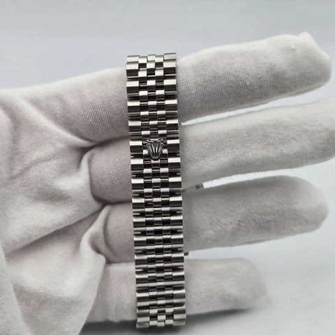 2023 PAPERS Rolex Datejust 31mm Mint Green Index Fluted Jubilee 278274 BOX
