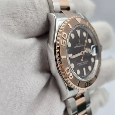 Rolex Yacht-Master 116621 40mm Chocolate Dial 18K Rose Gold Watch