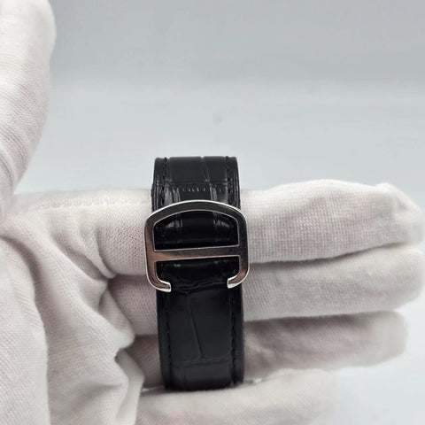 PAPERS Cartier Tank Solo Stainless Steel Silver W1018355 Roman Leather 27mm