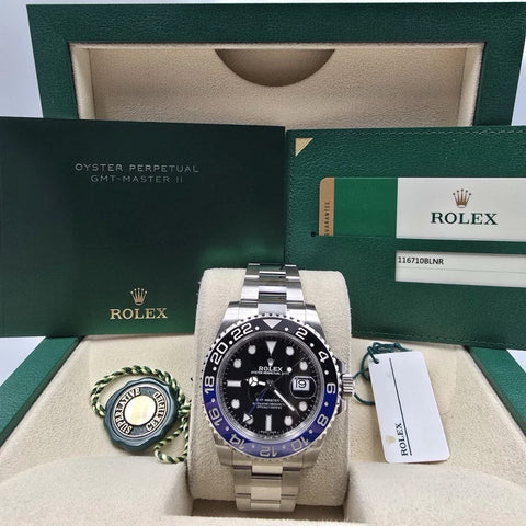 Rolex GMT Master II Batman 116710BLNR 1