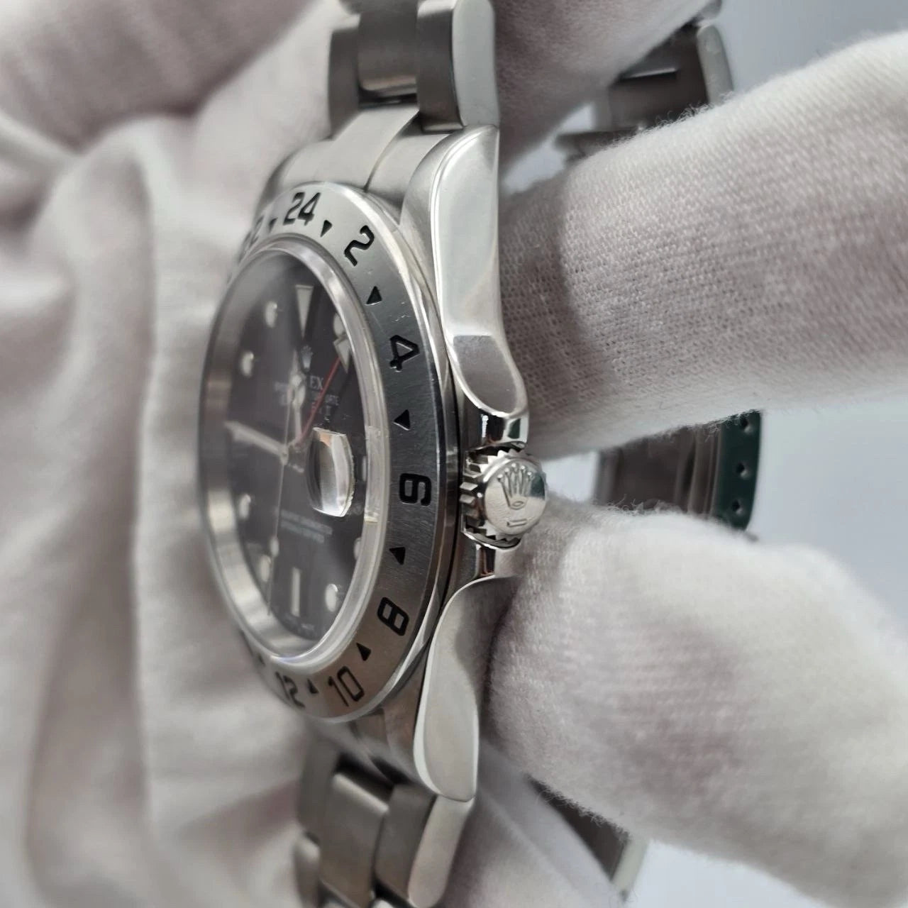 2012 RSC Rolex Explorer II Stainless Steel Black Dial 40mm Watch 16570