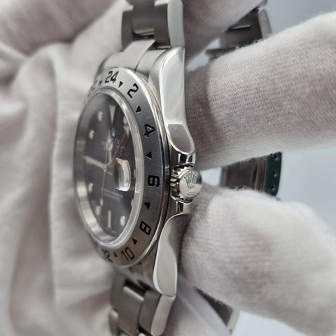 2012 RSC Rolex Explorer II Stainless Steel Black Dial 40mm Watch 16570