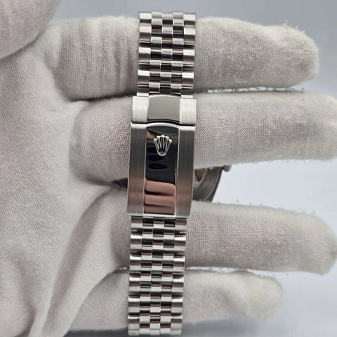 2022 PAPERS Rolex Datejust 41mm 126334 Stainless Steel Jubilee Blue Dial BOX
