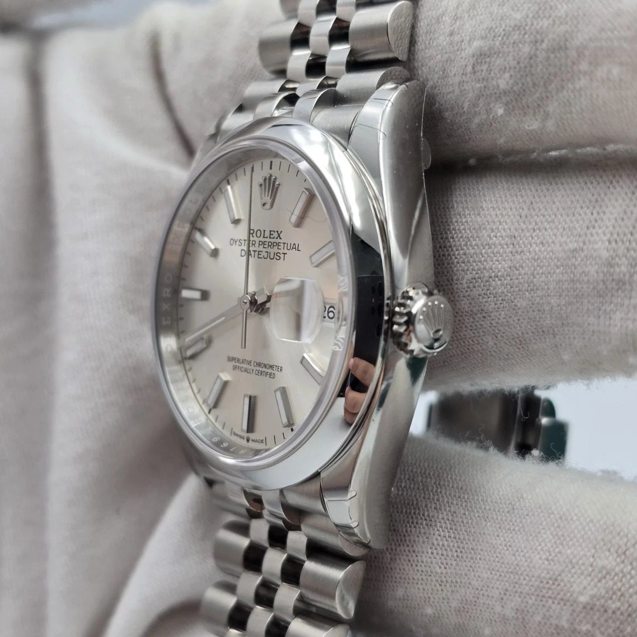 NEW 2026 Rolex Datejust Silver Dial Stainless Steel Jubilee 36mm 126200