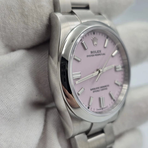 2025 Rolex Oyster Perpetual 36mm Candy Pink Dial 126000