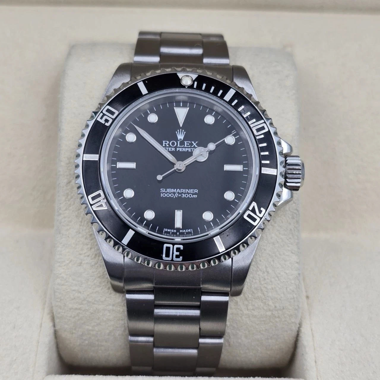 2005 Rolex Submariner No-Date Black Stainless Steel 40mm 14060M