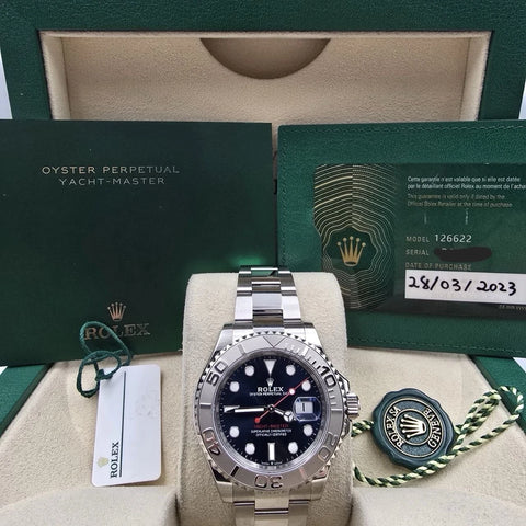 Rolex Yacht-Master 40mm "Captain America" Blue Dial 126622