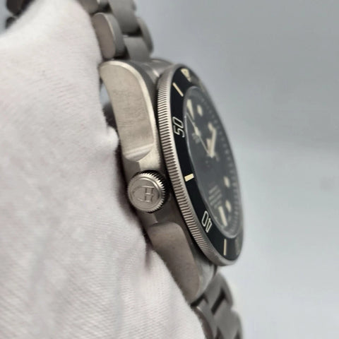 2025 PAPERS Tudor Pelagos LHD Black Dial Titanium 25610TNL Watch 42mm BOX
