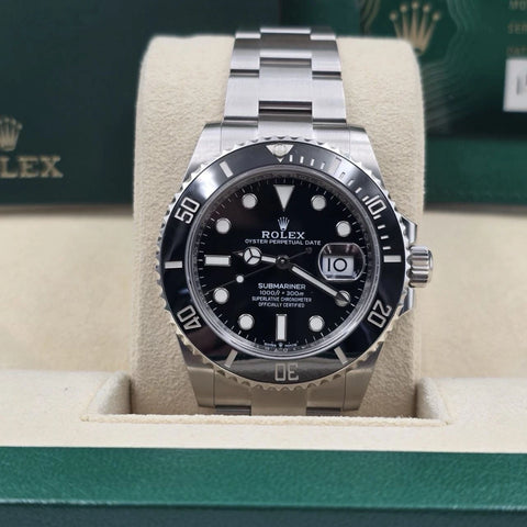 2020 PAPERS Rolex Submariner Date 41mm Black Ceramic 126610LN Watch BOX