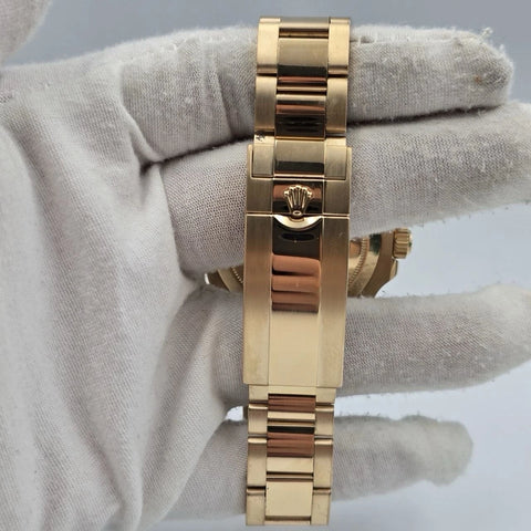 PAPERS 2023 Rolex Submariner Date 41mm 18k Yellow Gold Black Dial 126618LN BOX