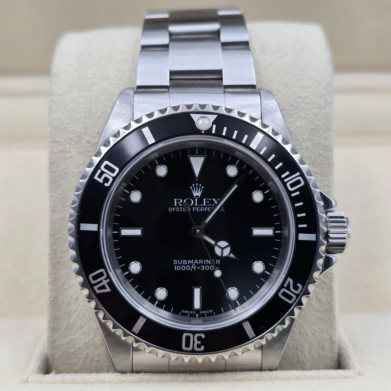 Rolex Submariner No Date 14060M 2 Liner Black Dial Stainless Steel 40mm