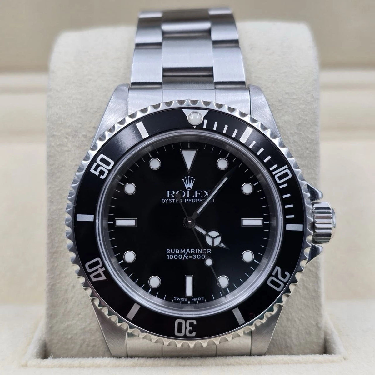 Rolex Submariner No Date 14060M 2 Liner Black Dial Stainless Steel 40mm
