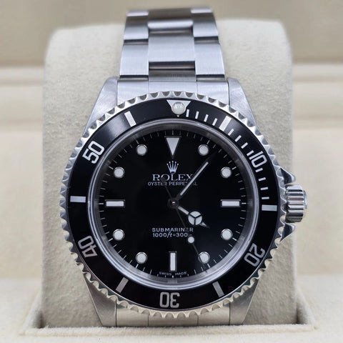 Rolex Submariner No Date 14060M 2 Liner Black Dial Stainless Steel 40mm